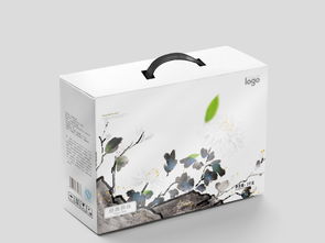 中國風(fēng)中醫(yī)推拿養(yǎng)生水墨包裝箱展開圖設(shè)計素材